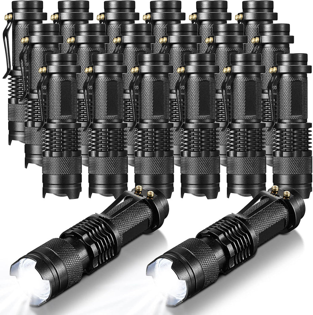 Fumete 20 Pack Mini LED Tactical Flashlights