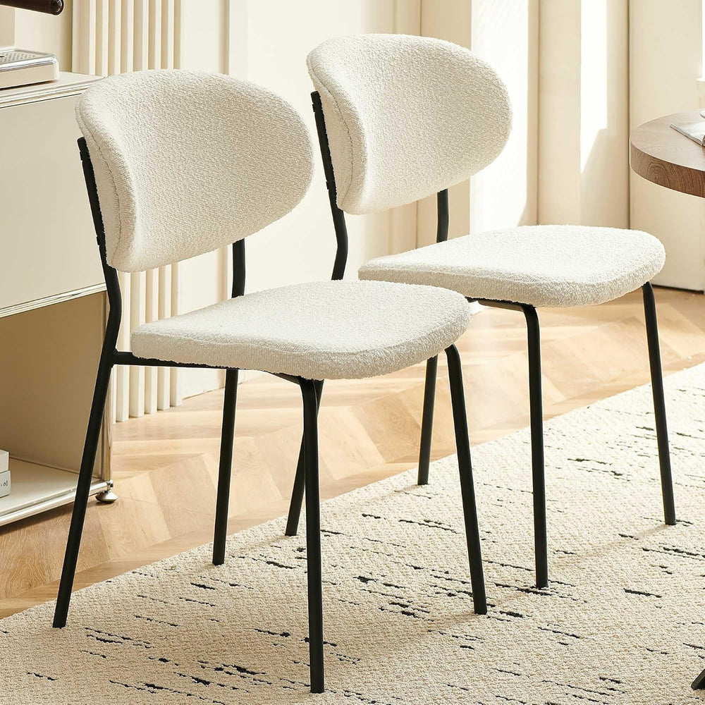 3-Piece Small Round Bistro Table & Chairs Set for 2, Space Saving Kitchen...