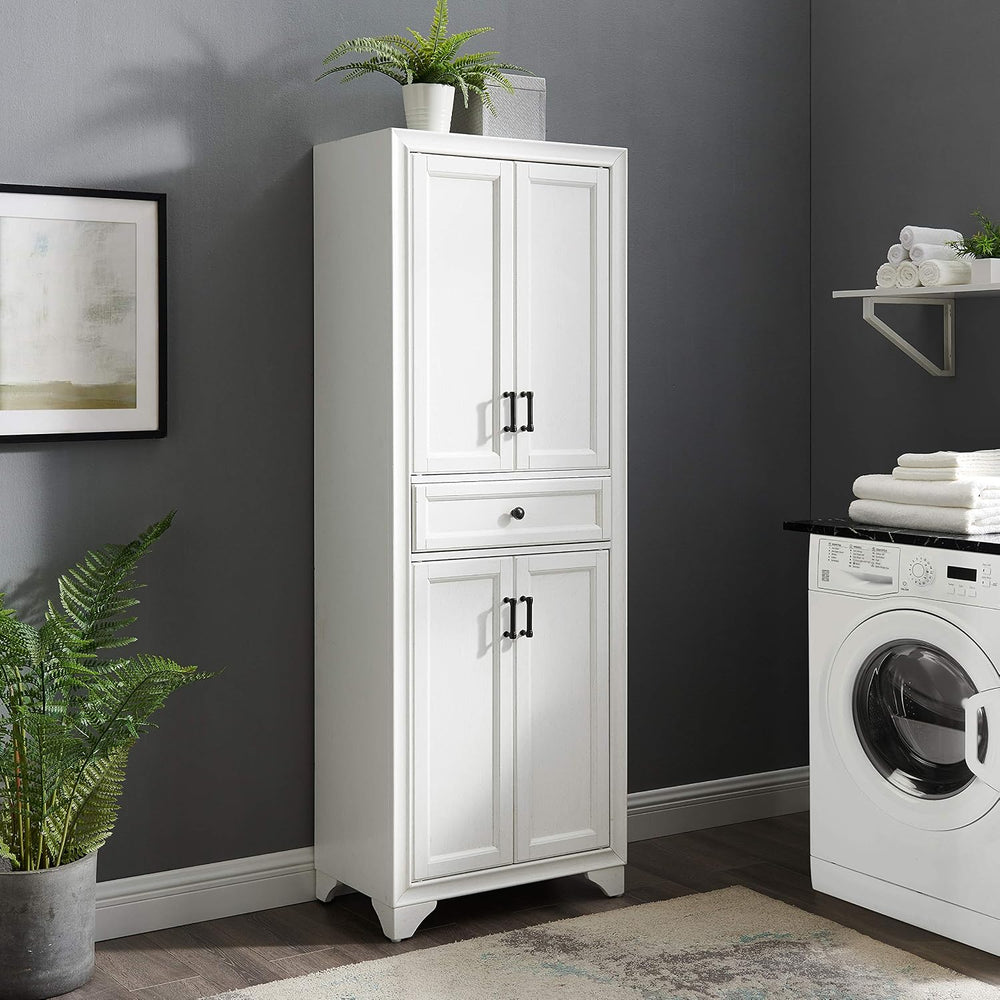 Crosley Furniture Tara Pantry Storage Cabinet with Shelves, Kitchen, Dining, ...