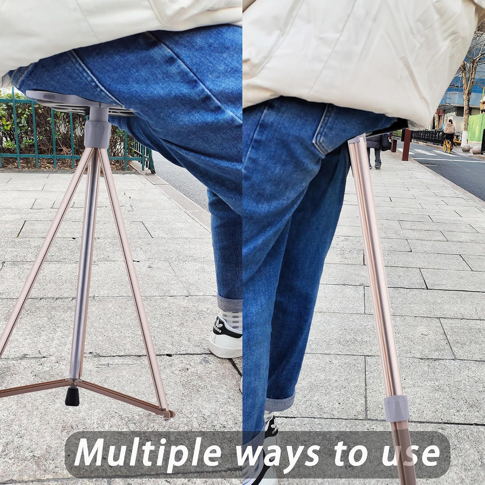 Cane with Seat 2-in-1 Portable Walking Stick with Seat for Men & Women Fo...