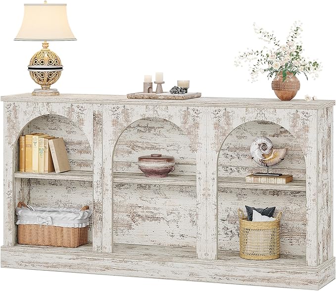 Tribesigns TV Media Consoles for Living Room, Farmhouse Entertainment Center ...