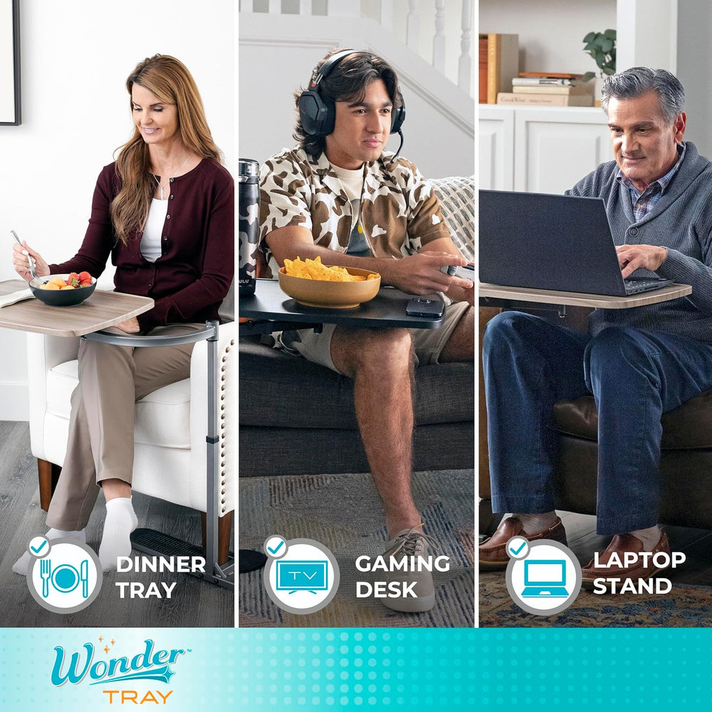 Stander Wonder Tray, Adjustable Swivel Table, Large Laptop Stand, Couch Desk,...