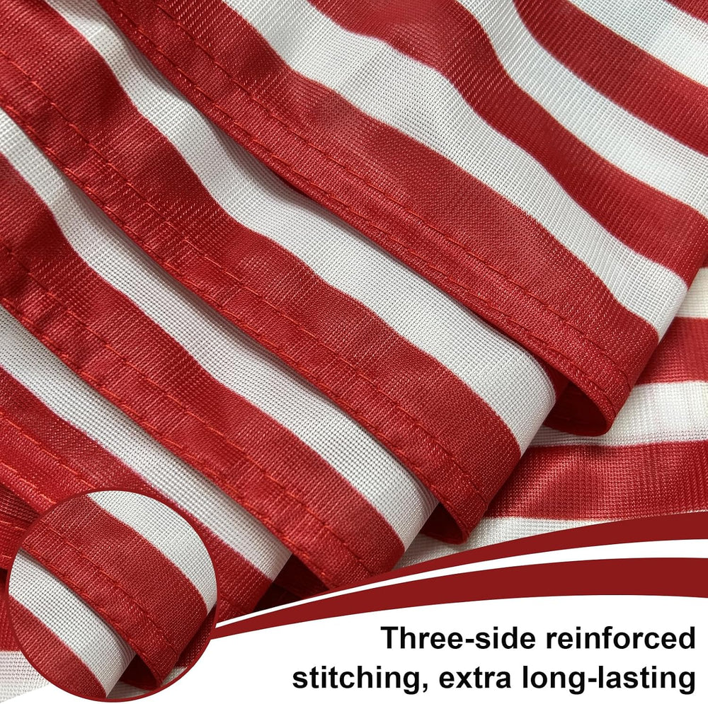 8x12 inch Small American Flags on Stick 12 Pcs for Yard Garden, Mini Hand Hel...