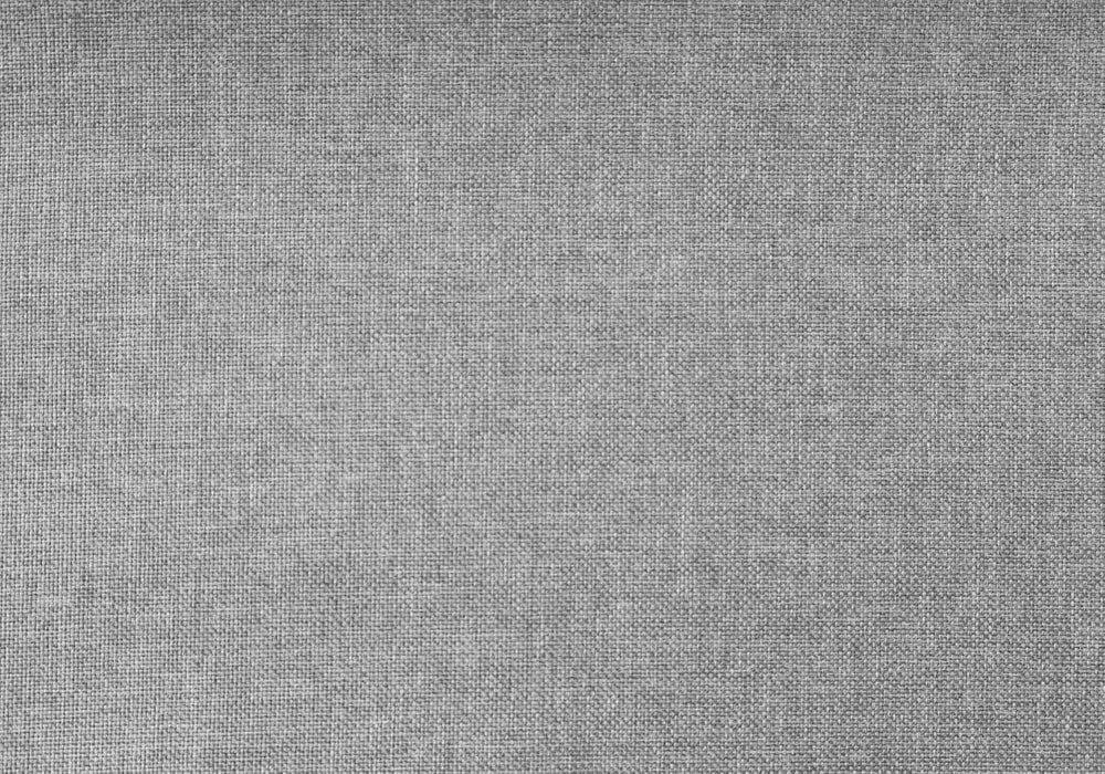 Queen Size Upholstered Headboard Grey Linen Look Fabric with Button Tufting S...
