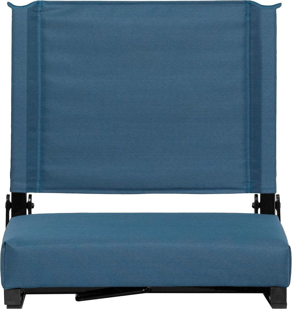 Flash Furniture Grandstand Portable Stadium Seat for Bleachers or Benches, Fo...