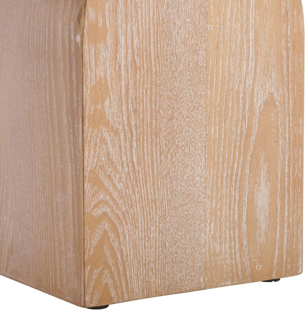 SAFAVIEH Home Collection Hanra Modern Bleached White Bench