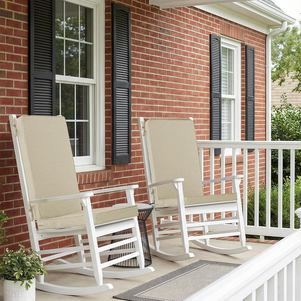 Outdoor Chair Cushions 20x20, Water-Resistant & Fade-Resistant, Patio Fur...