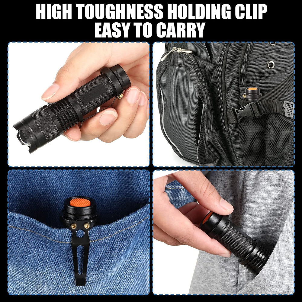 Fumete 20 Pack Mini LED Tactical Flashlights