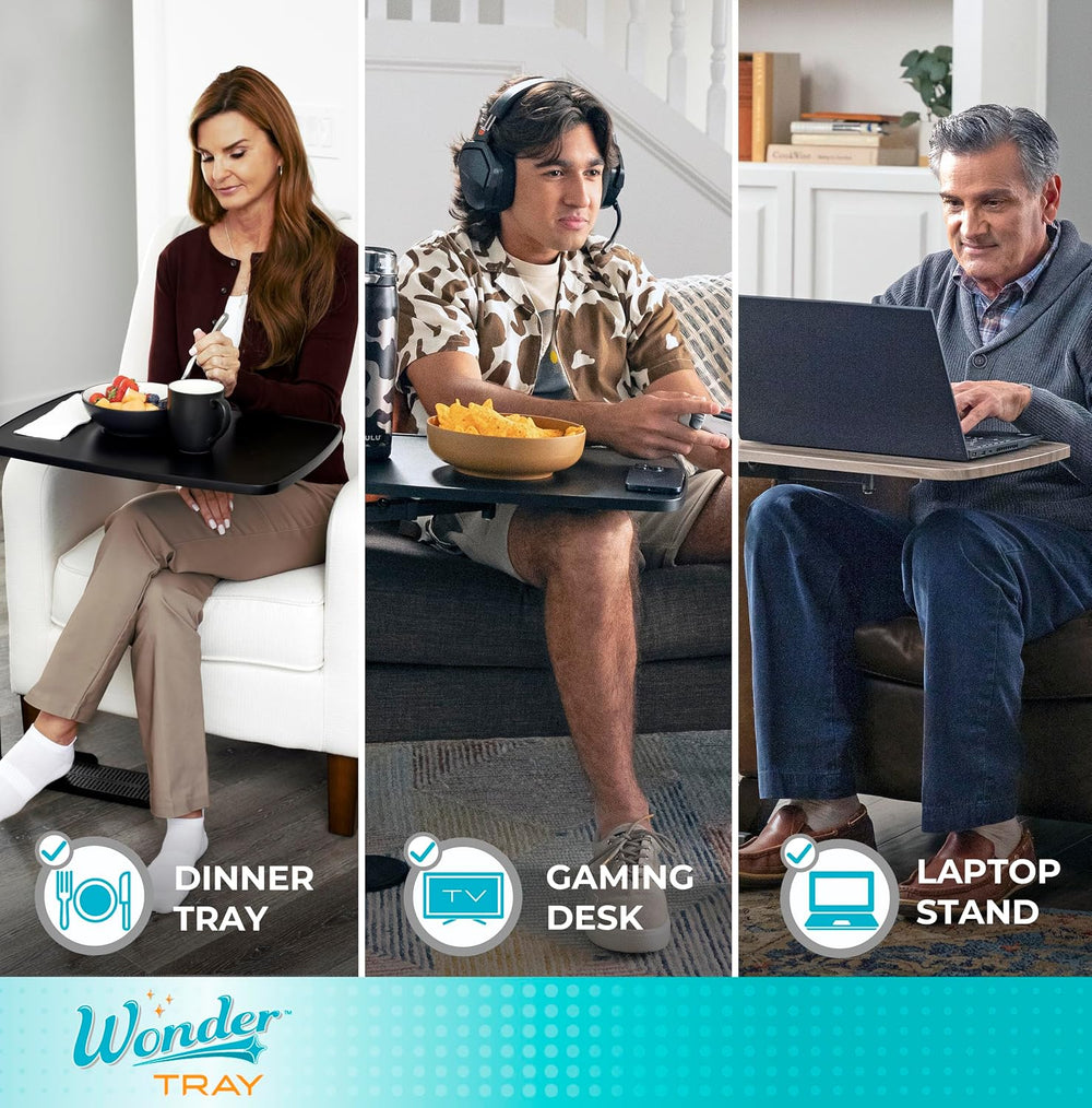 Stander Wonder Tray, Adjustable Swivel Table, Large Laptop Stand, Couch Desk,...