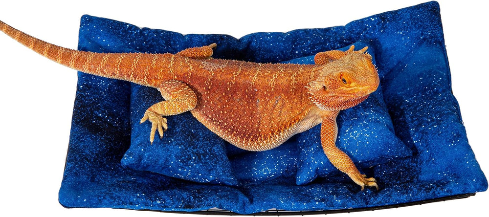 Chaise Lounge for Bearded Dragons, Starry Night Fabric