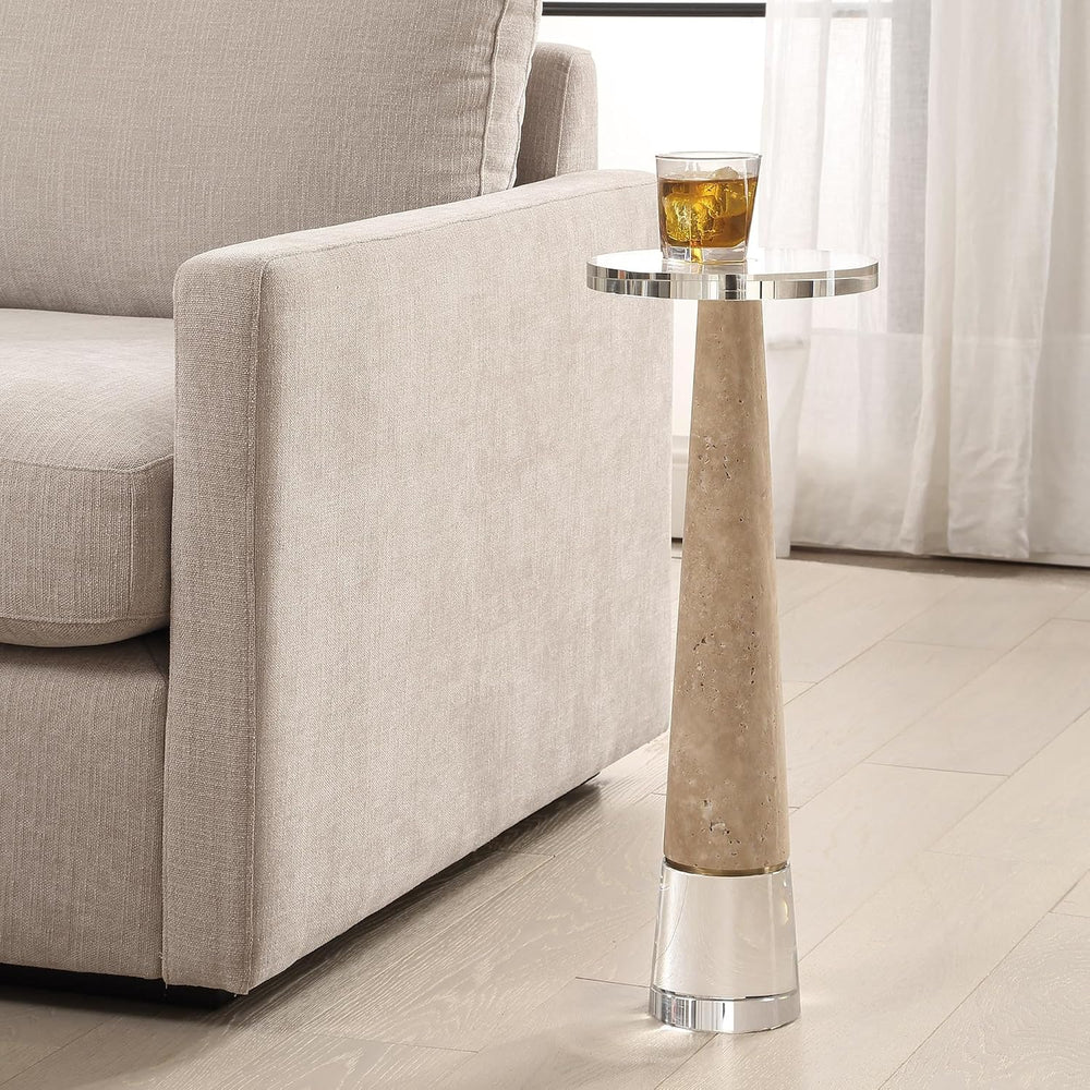Uttermost 50076 Niari - Drink Table-24 Inches Tall and 9 Inches Wide