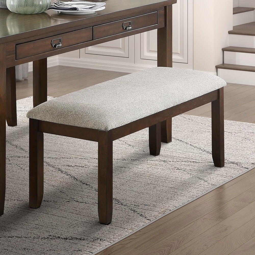 Lexicon Willow Dining Bench, Dark Cherry