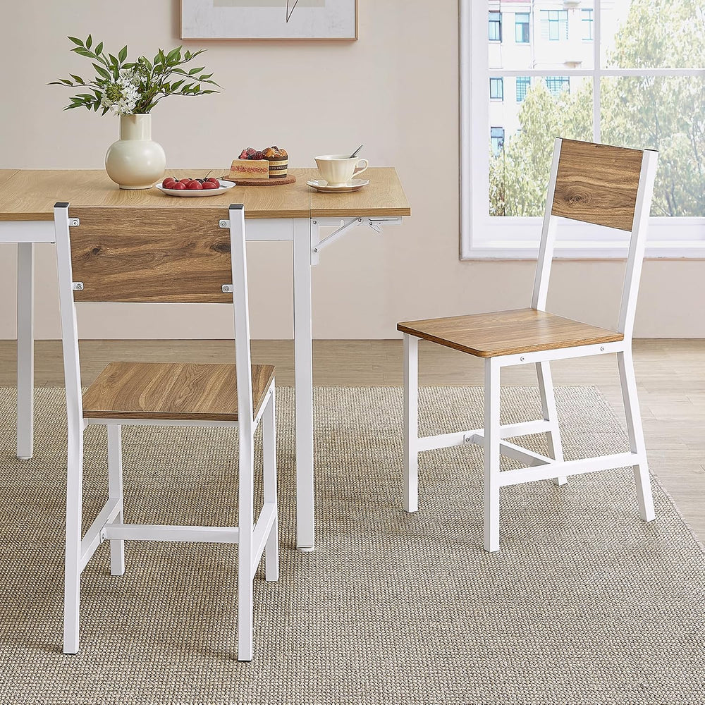 VASAGLE Dining Chair Set of 2, Kitchen Chairs