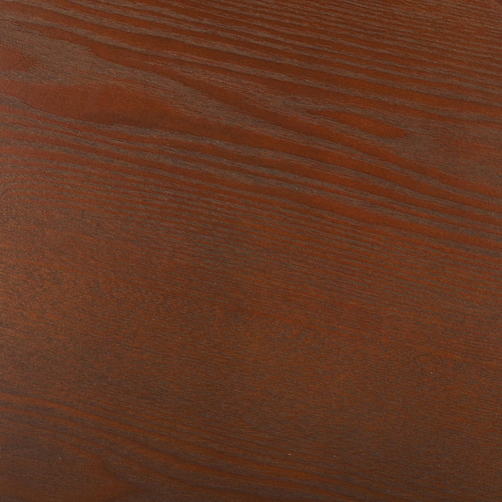SAFAVIEH Home Collection Alanka Walnut Brown 2-Leg Round Top End Table