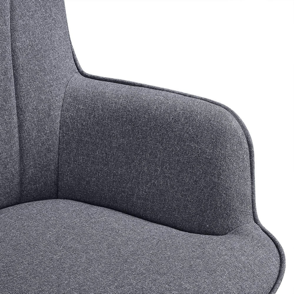 Yaheetech Dining Chairs Set of 2, Modern Armchairs, Gray
