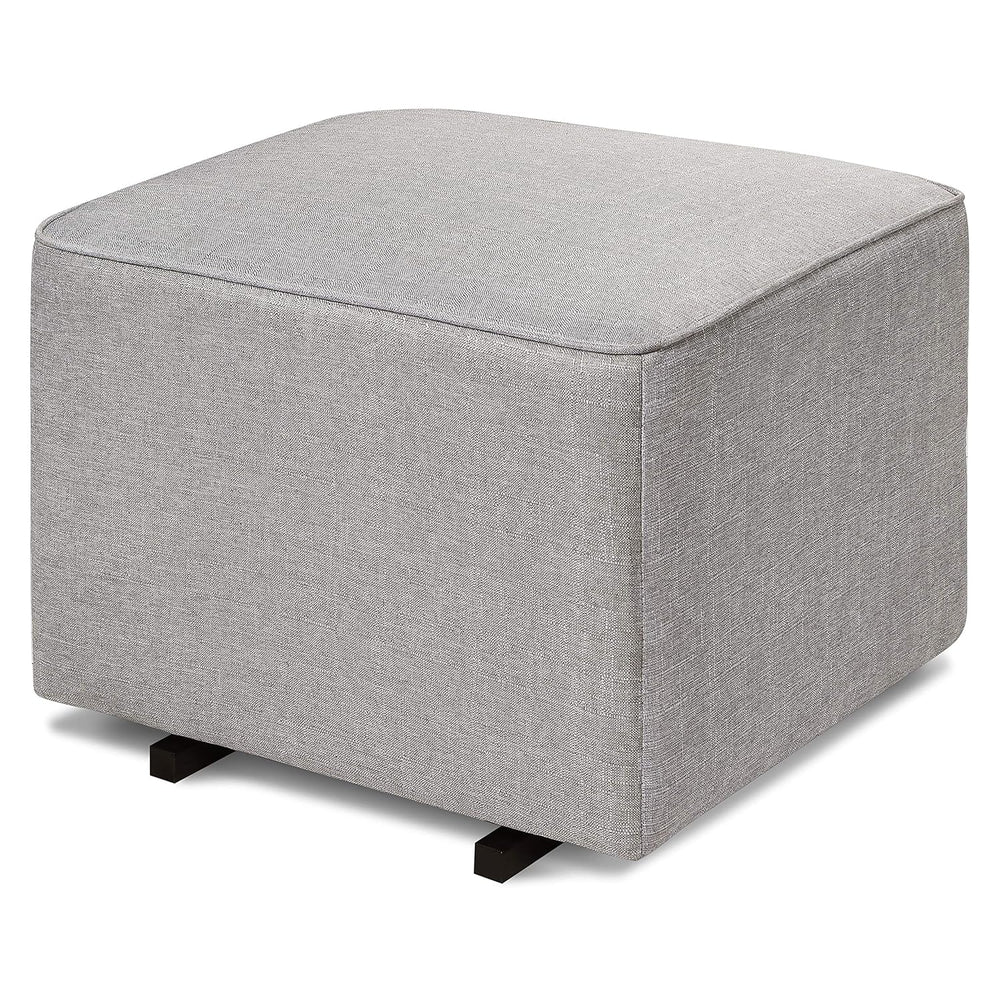 DaVinci Universal Gliding Ottoman in Misty Grey, Greenguard Gold & CertiP...