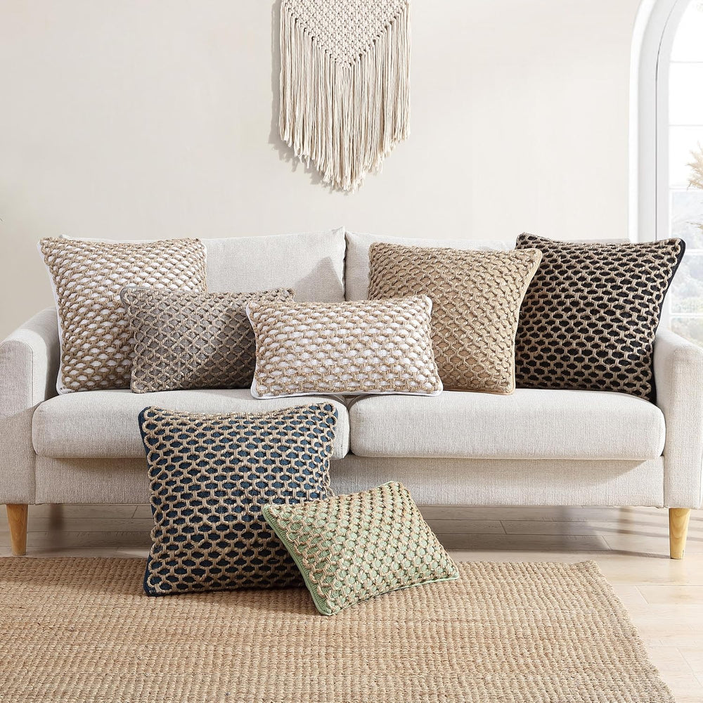 Boho Living Jada 2 Pc Decorative Throw Pillow Covers, Pillow Insert not Inclu...