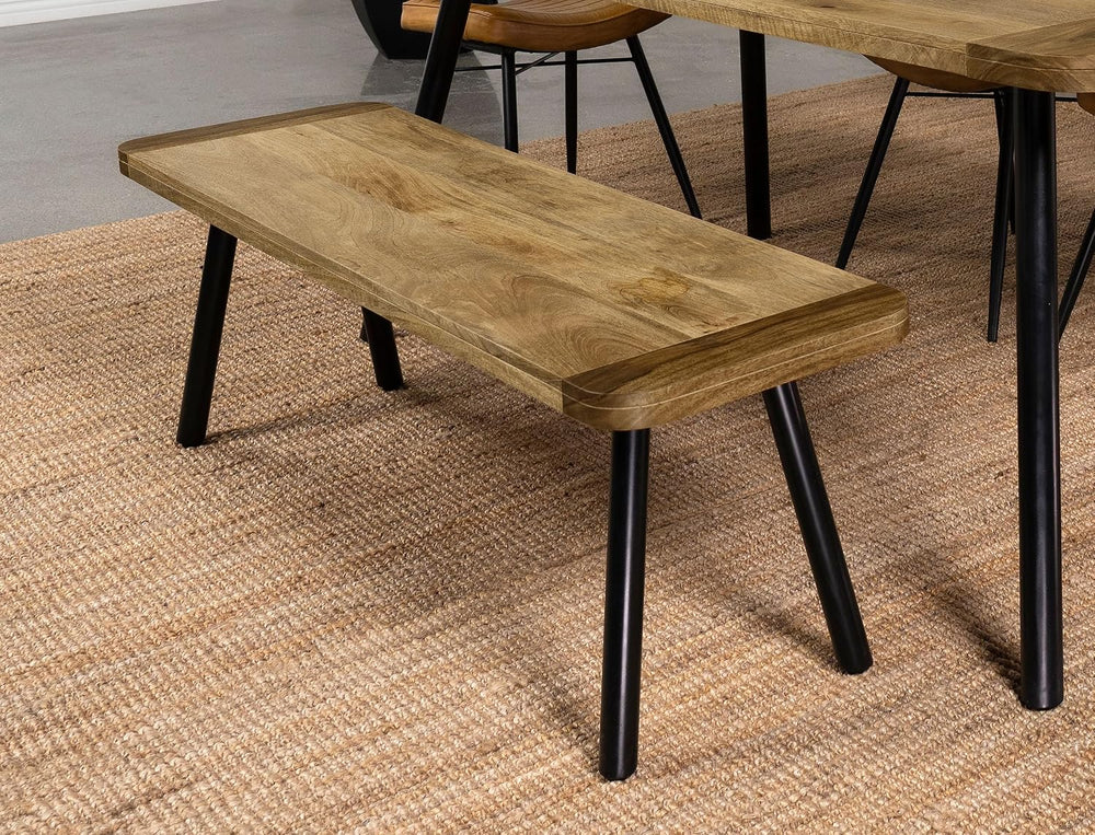 Coaster Home Furnishings - Maverick - 53-Inch Wood Dining Bench - Rustic Farm...