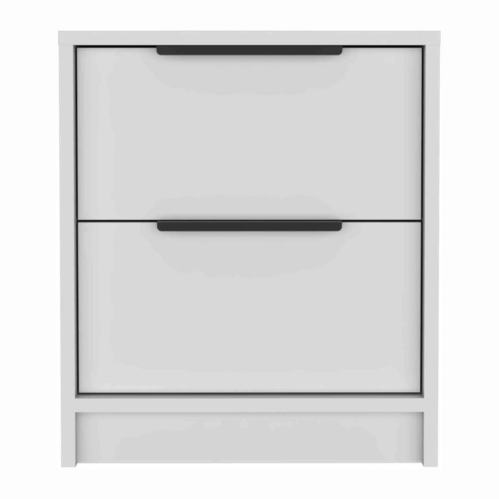 16" 2-Drawer Side Tables, End Table with Stain-Resistant Finish, Accent ...