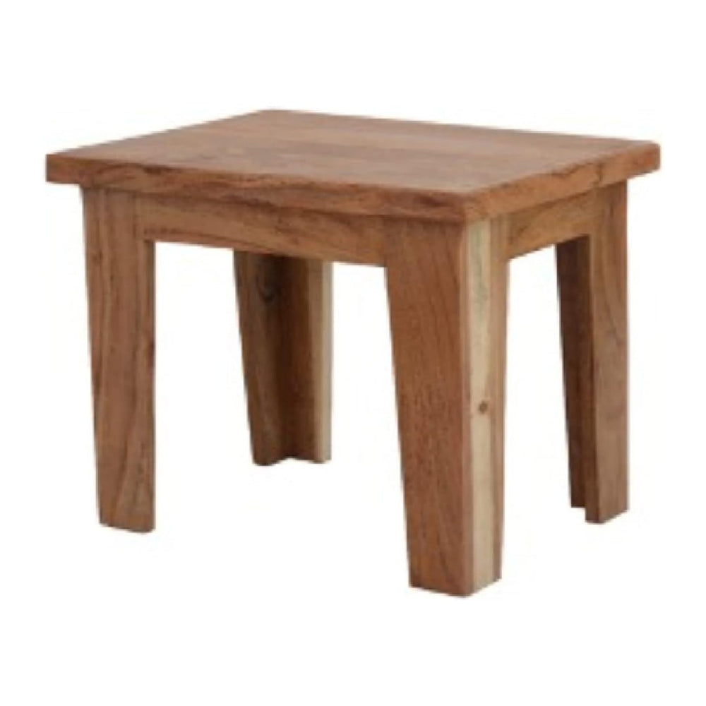 Acacia Wood Foot Stool