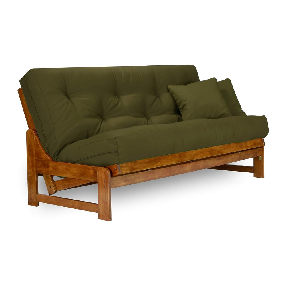 Arden Futon Frame - Full Size (Frame Only), Solid Wood Construction