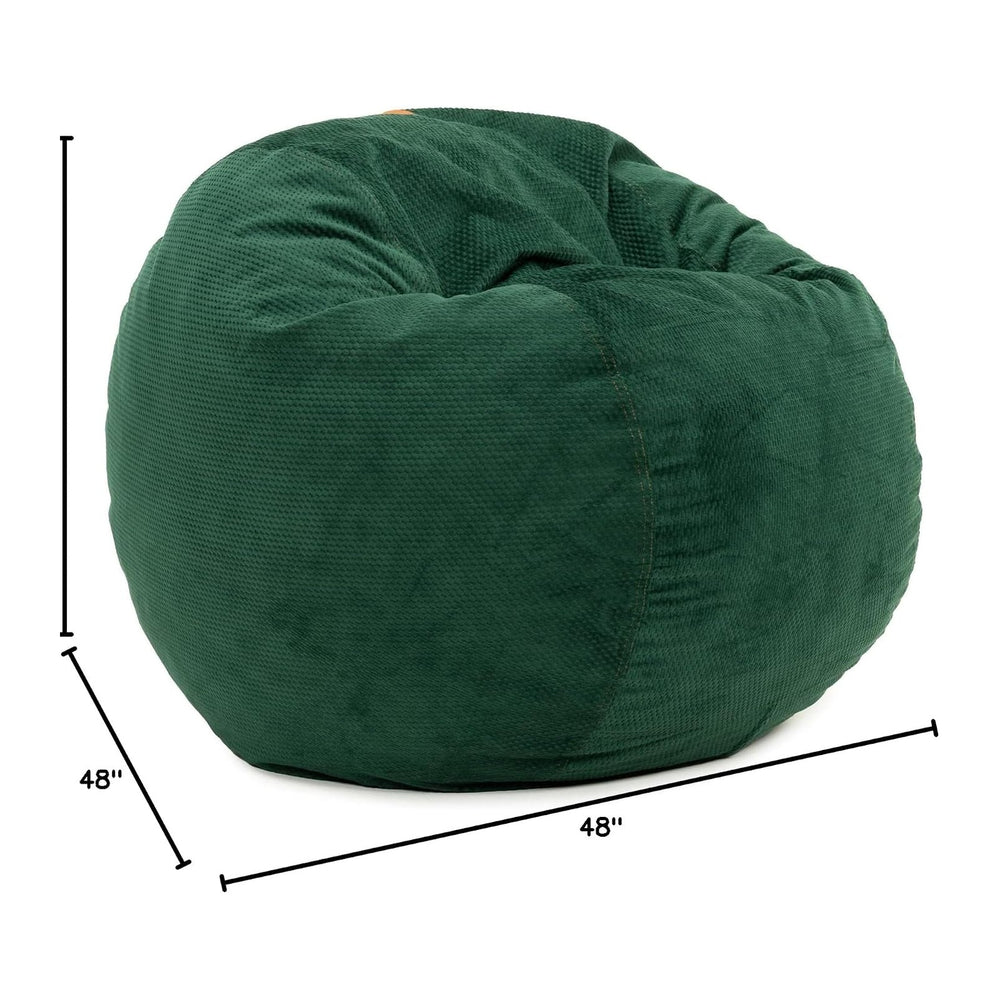 CordaRoy's Chenille Bean Bag Chair, Convertible Chair Folds from Bean Bag...