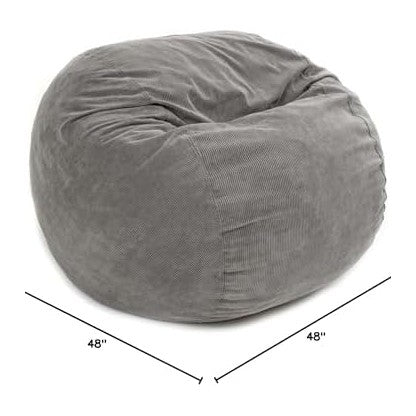 CordaRoy's Corduroy Bean Bag Chair, Convertible Chair Folds from Bean Bag...