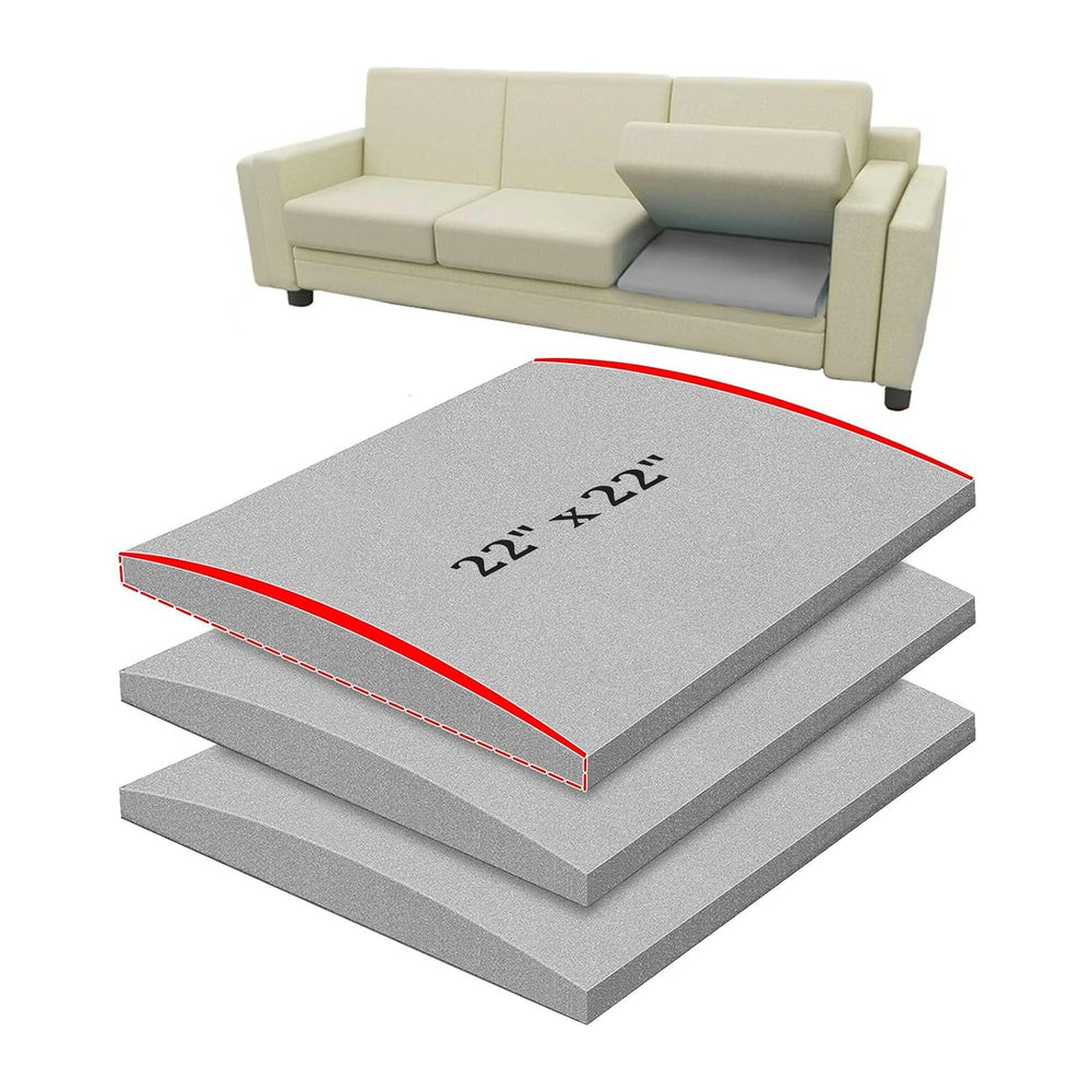 Couch Cushion Support for Sagging Seat, 22"x22"x2.4" Couch Sup...