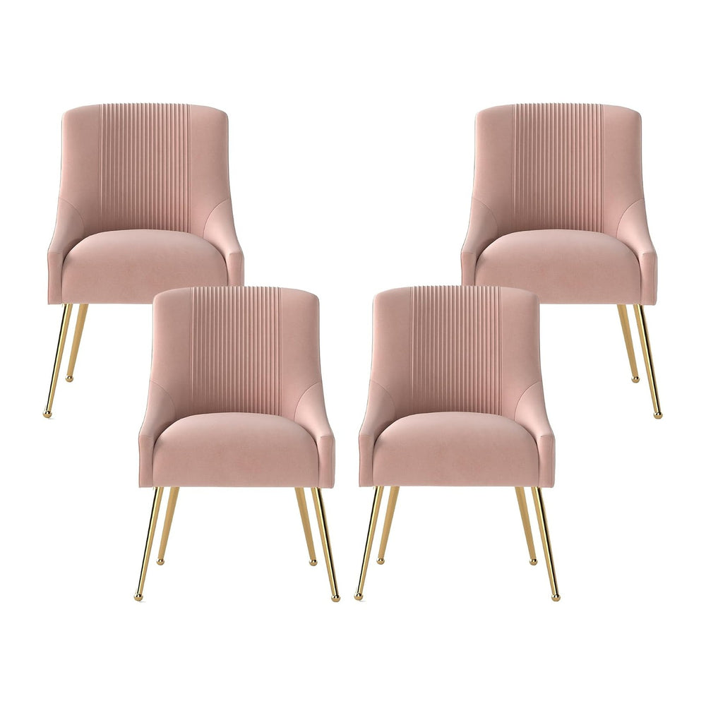 Dining Chairs,Modern Living Room Chairs, Velvet Upholstered Dining Room Chair...