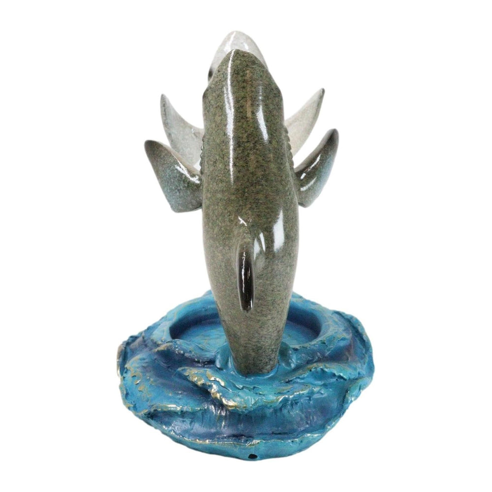 Ebros Gift Ocean Marine Byron Bay Terror Twin Great White Sharks Rising Above...