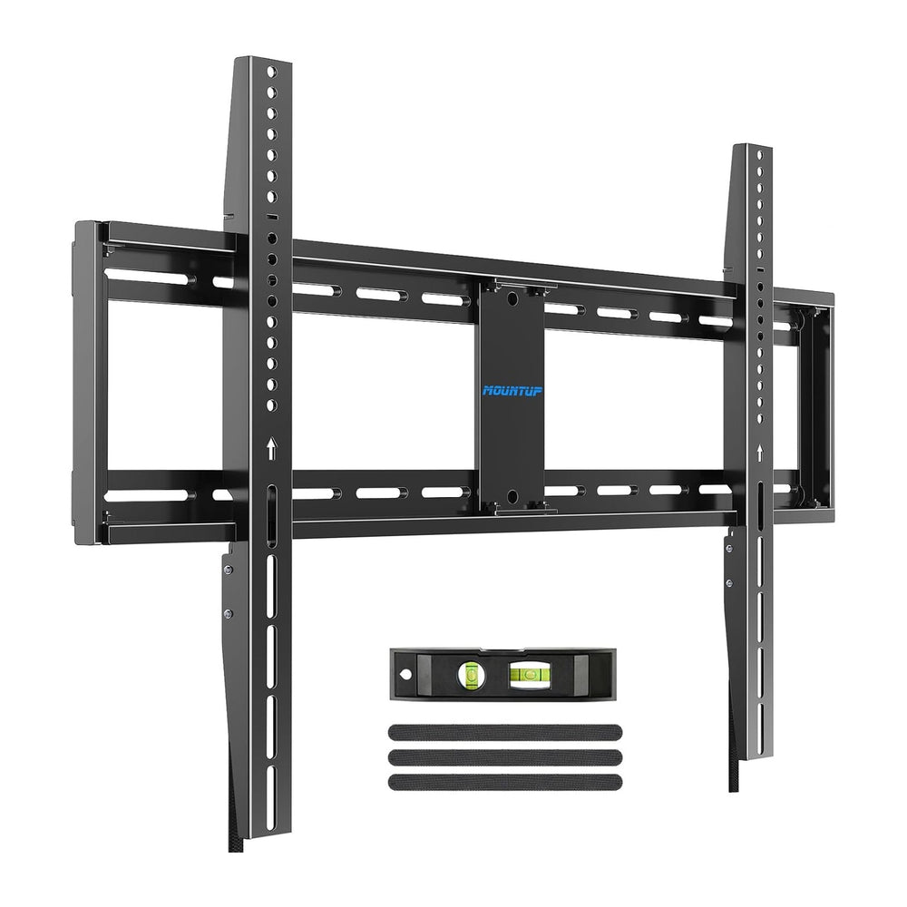 MOUNTUP Fixed TV Wall Mount for Most 50-100" TVs, 1.3” Slim Low Profile ...