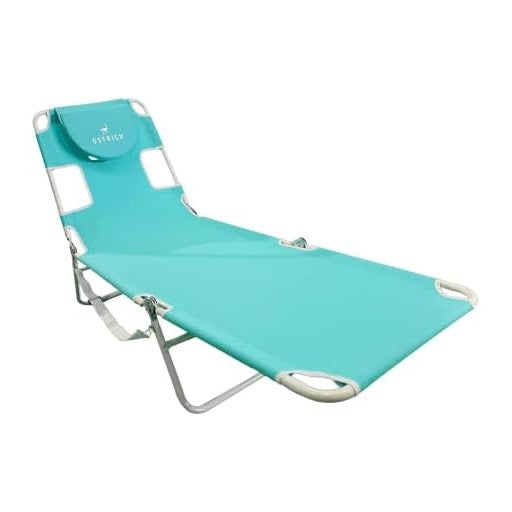 Ostrich The Original Chaise Lounge 72"x22" Portable Reclining Loung...