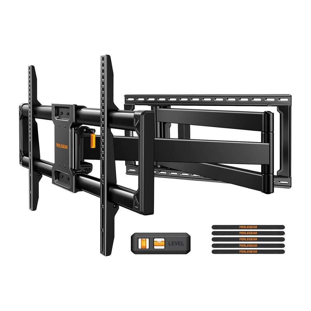Perlegear Long Arm Full Motion TV Wall Mount for 42–97 Inch TVs up to 150 lbs...