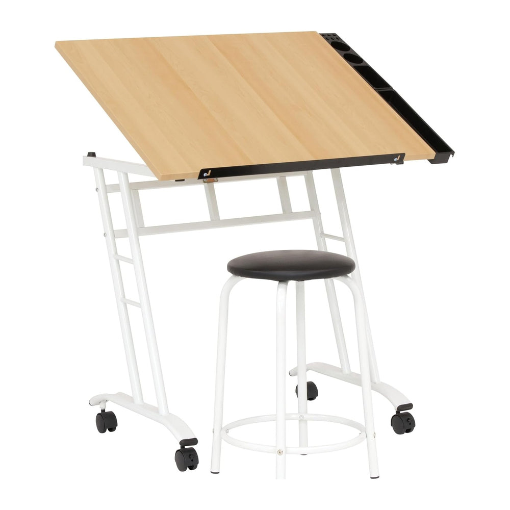 Studio Designs 13240 Craft Center, White/Maple,34" W x 23.5" D x 37...