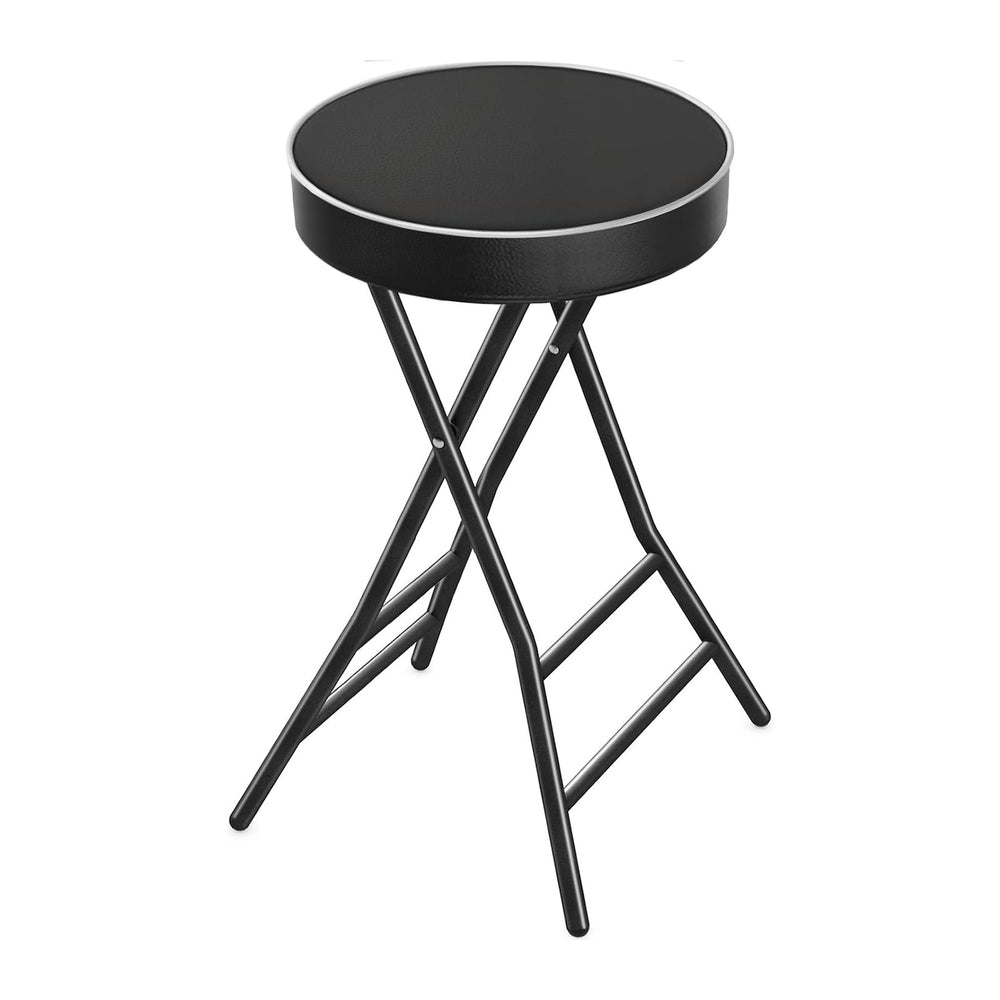TAVR Folding Stool,26.4 Inch Collapsible Stool with Safety Lock | Tall Foldin...