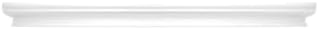 HAO Floating Corner Shelf Invisible Wall Mounted Shelves Radial Shape Cable W...