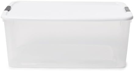 Sterilite Ultra Latch Box with Lids for Home and Office, 116 Quart, 8-Pack | ...