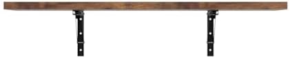 Wall Mounted Desk, Murphy Desk, Wall Mounted Folding Table, 48x16 Brown