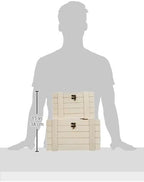 Rayher HOBBY Set Wooden Chests, FSC Mix Credit, Assorted, 1 pc. 30x20.5x17.3cm+24x16x15.5cm, 2