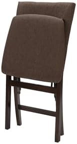 Stakmore Parson's Indoor Wooden Folding Dining Chairs, Espresso, Set of 2