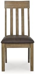 Signature Design by Ashley Vallister Dining Chairs Set of 2, Light Brown | So...