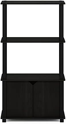 Furinno GO GREEN Storage Shelves, 4-Tier Book Shelf, Bookcase, Display Shelf ...