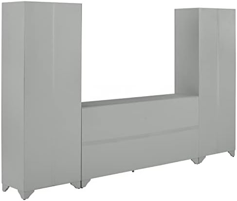 Crosley Furniture Tara 3-Piece Farmhouse Pantry & Sideboard Set