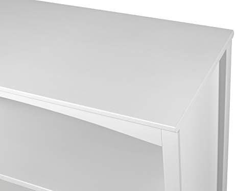 Camaflexi Shaker Style Bookcase, 72", White