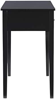 Linon Vanity Set, Black