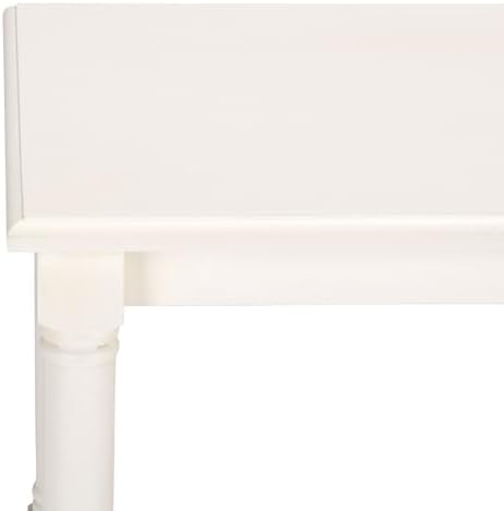 SAFAVIEH Home Collection - Cassie Ivory Accent Table, 3-Tier Storage Shelf, C...