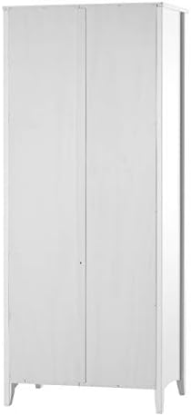 Camaflexi Shaker Style Bookcase, 72", White