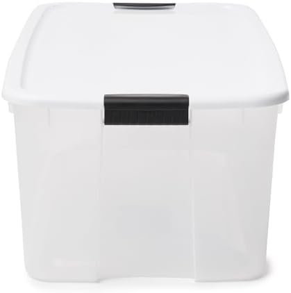 Sterilite Ultra Latch Box with Lids for Home and Office, 116 Quart, 8-Pack | ...
