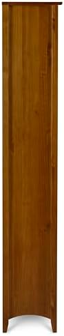 Camaflexi Shaker Style 6 Shelf Bookcase / Solid Wood / 72 inch Tall / Adjusta...