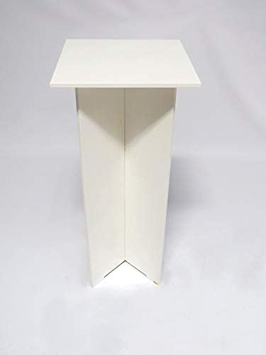 Quick Set Pedestal - 15.25 X 15.25 Top - 35 Tall - White